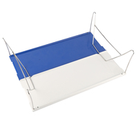 Temphiking THT-009 Bureau d'ordinateur pliable et convertible pour lit, double couleur, aluminium 6063, acier inoxydable 304, 25 kg