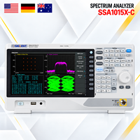 Analyseur de spectre professionnel SIGLENT SSA1015X-C 9kHz-1.5GHz avec démodulation 16QAM et test EVM pour l'analyse de signaux RF en laboratoire