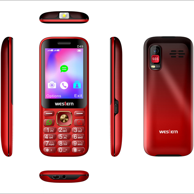 Best-Selling 2G GSM Dual SIM Bar Feature Phone 2.8" Screen 1800mAh Battery Low-Cost Miniature Multifunctional World's Top Choice