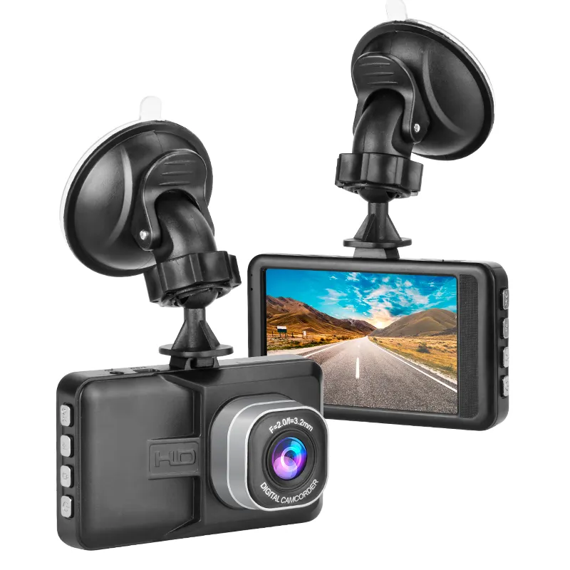 Vcantiger กล้องบันทึกวิดีโอ DVR,กล้องติดรถยนต์มุมกว้าง170องศา1080P HD กล้องติดรถยนต์กล้องติดรถยนต์สำหรับรถยนต์
