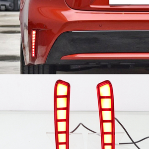 Luz de Parachoques para Automóvil, Luz de Freno, Intermitente, Reflector LED, Luz Trasera para <span class=keywords><strong>Toyota</strong></span> <span class=keywords><strong>Corolla</strong></span> <span class=keywords><strong>L</strong></span>/LE/XLE US 2019 <span class=keywords><strong>2020</strong></span> - Product Image 1