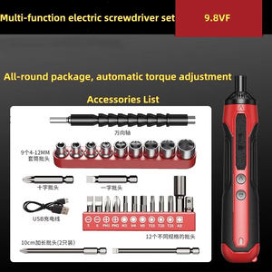 Ensemble de tournevis électriques OEM multifonction rechargeables avec embouts de perçage pour usage industriel, étui rigide - Product Image 3