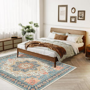 Alfombra Moderna para Sala de Estar, Dormitorio, Estudio o Balcón, 3x5 Pies, Fibra de Poliéster, Tejida a Máquina, Antideslizante - Product Image 2