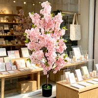 Nouveautés : Arrangements floraux de mariage, faux arbre à fleurs de cerisier, fleurs artificielles, décorations pour bars et maisons, cadeau pour la Saint-Valentin