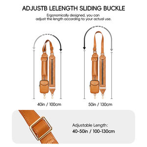 Cassa del telefono di alta qualità all'ingrosso correa de reloj cordino in pelle a tracolla in pelle - Product Image 3