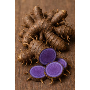 Tranches/Flocons de Curcuma Noir Super Secs, Naturels et Multi-Usages - Product Image 1