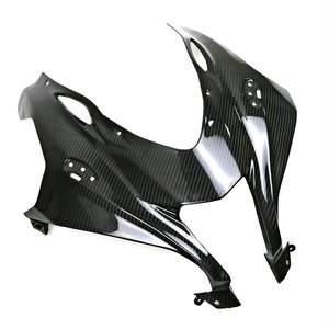 Accessoires de ZX-10R de moto personnalisés Capot de carénage en fibre de carbone 3K pour <span class=keywords><strong>Kawasaki</strong></span> Ninja ZX10R ZX10RR 2016-2020 Carénage avant - Product Image 3