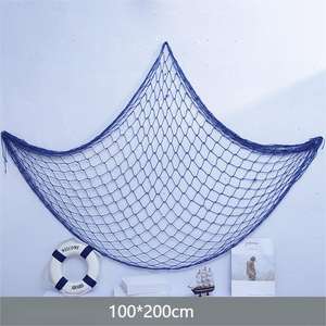 <span class=keywords><strong>Filet</strong></span> <span class=keywords><strong>de</strong></span> pêche nautique tentures murales décoratives ornement écologique corde <span class=keywords><strong>de</strong></span> chanvre méditerranéen accessoires <span class=keywords><strong>de</strong></span> photographie HYJ16 - Product Image 3