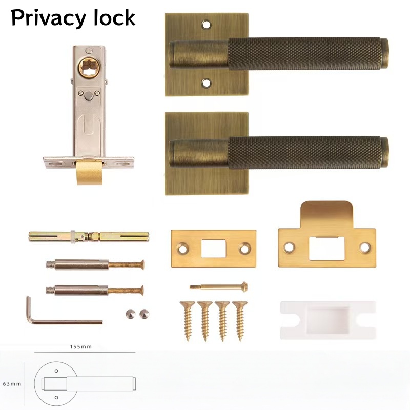 Antique bronze Privacy Lock
