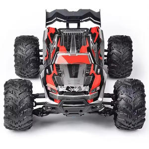 Camion pick-up monstre tout-terrain électrique 4x4 2,4 GHz 1/16 38 km/h à moteur brossé, radiocommandé, haute vitesse, avec phares - Product Image 3