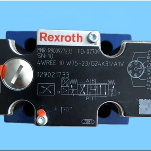 วาล์วควบคุมทิศทางแบบสามทาง R901572017 4WREE10W75-3X/V/24A1  315 บาร์ 180 ลิตร/นาที วาล์วไฮดรอลิก - Product Image 2