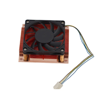 Ventilateur PWM 60 mm en cuivre, dissipateur thermique CPU à profil bas pour serveur de contrôle industriel et système embarqué