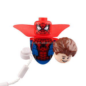 HOT PG8298 Spiderman Star Lord Thanos Doctor Strange Ironman Figurine miniature en ABS écologique, modèle de jouet de construction - Product Image 6