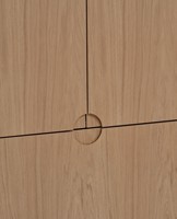 Offre Spéciale : Meuble de Cuisine Moderne en Placage de Chêne Sur Mesure, Meuble d'Îlot de Cuisine Sans Poignée, Personnalisation Complète pour la Rénovation