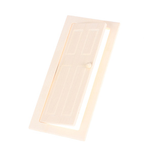 DIY <strong>Dollhouse</strong> Wooden Furniture Accessories <strong>Door</strong> Miniature Interior Wooden <strong>Door</strong> for Toys