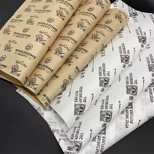 Papier d'emballage de qualité alimentaire imprimé personnalisé Papier de boucher Rouleau d'emballage sulfurisé pour l'emballage de la viande - Product Image 1