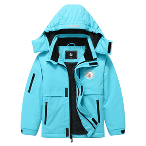Veste de ski confortable à capuche de meilleure qualité pour garçons Style décontracté Sports de plein air d'hiver et activités de neige pour enfants - Product Image 4