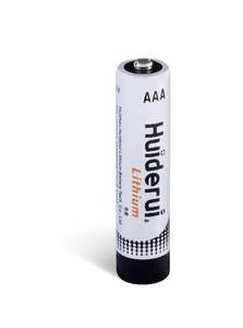 Batería de Litio Primaria de 1.5V 1000mAh AAA FR10445 FR03 Marca Huiderui de China, Extremadamente Segura, Batería LiFeS2 de Buena Calidad - Product Image 3