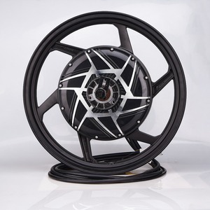 Moteur de moyeu de course BLDC personnalisé en usine 3000W 18 pouces pour moto, moteur de moyeu de course GT 18 pouces sans jante - Product Image 3