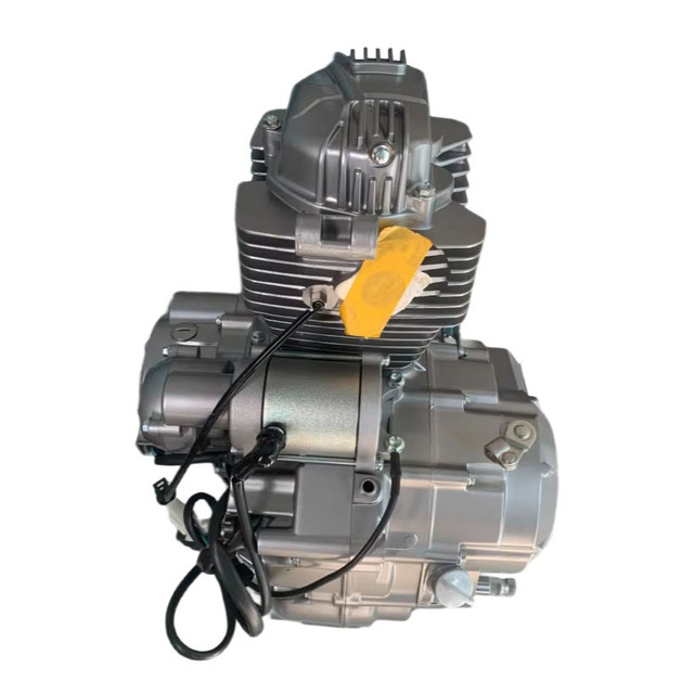 HAOJUE 150cc Complete 1 Cylinder 4-Stroke Air-Cooled Motorcycle Engine Assembly Electric Start CDI Ignition Splash Lubrication