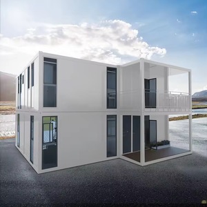 Contenedor de panel sándwich prefabricado portátil moderno, casa barata de 20 pies y 40 pies, edificio de oficinas de hotel, uso de cocina, China - Product Image 2
