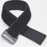 Sangle élastique en PVC à boucles auto-agrippantes en nylon, non abrasive, grise, pour vêtements, vente en gros disponible, modèle 2026, offre spéciale