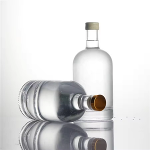 Usine de fabrication de bouteilles de vin en <span class=keywords><strong>verre</strong></span> flint pour spiritueux, vodka, whisky, <span class=keywords><strong>rhum</strong></span>, liqueur avec bouchon, formats 100 ml et 1000 ml - Product Image 6