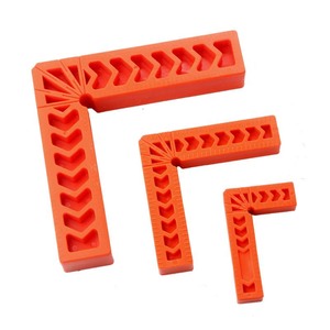 L-Shaped Plastic Angle Ruler 100mm 90-Degree Right Angle Positioning Tool For Woodworking Home Use - Product Image 4
