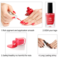 Vernis à ongles à séchage rapide 15ml Séchage à l'air durable Série de vernis à ongles réguliers professionnels adaptés aux soins de beauté