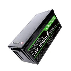 Oplaadbare Lithium Batterij 12V 24V 36V 48V 100Ah 150Ah 200Ah 250Ah 300Ah 400Ah Zonne-energie Opslag liFePO4 Batterij