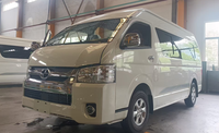 Nouvelle minivan Joy-long Hiace 14 17 places, moteur diesel automatique Euro 4, conduite à gauche, conduite à droite, toit haut, transport de passagers, utilisation en navette