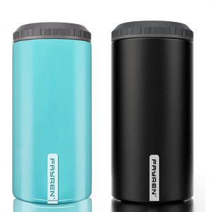 Nueva llegada de acero inoxidable 16oz enfriador de latas aislado al vacío enfriador de latas de cerveza para mantener beber frío - Product Image 1