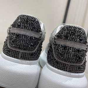 Zapatillas de Lujo para Hombre McQueenes, Transpirables, Clásicas, para Caminar, de Marca Famosa, con Diamantes, Cordones, Malla de Algodón Genuino - Product Image 3