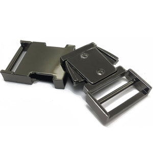 Clip de liberación rápida para <span class=keywords><strong>Collar</strong></span> de perro, juego de hebilla de <span class=keywords><strong>Metal</strong></span> para <span class=keywords><strong>Collar</strong></span> de Mascota, anillo dorado, venta al por mayor - Product Image 4