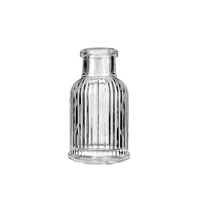 Verre diffuseur d'arôme en verre bouteille avec bâtons désodorisant parfum en verre