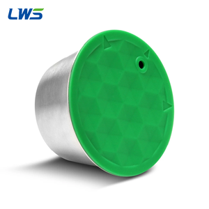 Cápsula de Café Reutilizable de Acero Inoxidable ICafilas Nescafé con Tapa de Silicona, Compatible con Cafeteras Dol - Product Image 1