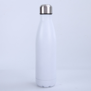 Màu xanh đậm sơn tĩnh điện thép không gỉ chai nước ngoài trời Cola hình uống trực tiếp cho người lớn cho du lịch nước sôi - Product Image 2