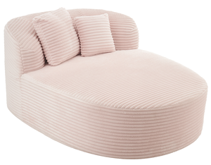 Modern Convertible Chaise Lounge <b>Sofa</b> Set <b>Sofa</b> Bed Eco-Friendly Modular Design Wood <b>Legs</b> 51.6" Length Includes Two Pillows Hotel - Product Image 1