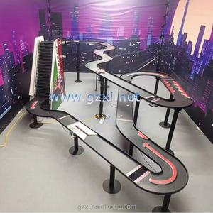 Pista Gigante Personalizzata per Biglie 3x5m - Grande Console da Gioco in Metallo per Biglie, Panca da Ginnastica, Impermeabile e Pieghevole per Simulazioni - Product Image 5