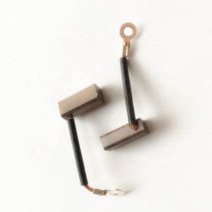 Cepillo de carbón de cobre para bomba sumergible ZQ DC con 6*8*18mm en 12V, 24V, 36V, 48V, 60V, 72v - Product Image 1