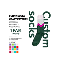 Vente chaude nouveauté drôle nouveau Design chaussettes pour femmes personnalisé équipage coton robe chaussettes coloré heureux drôle chaussettes