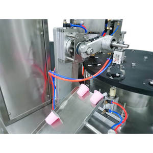 Máquina de llenado y sellado de cápsulas de café con polvo de frutas liofilizadas de perlas de hoja de loto y probióticos, de alta capacidad para subenvasado. - Product Image 5