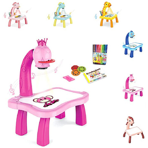 Table de Dessin Projecteur LED <span class=keywords><strong>pour</strong></span> Enfants, Jouet de Projection Artistique à Vendre en Gros, Nouveauté Très Demandée - Product Image 6