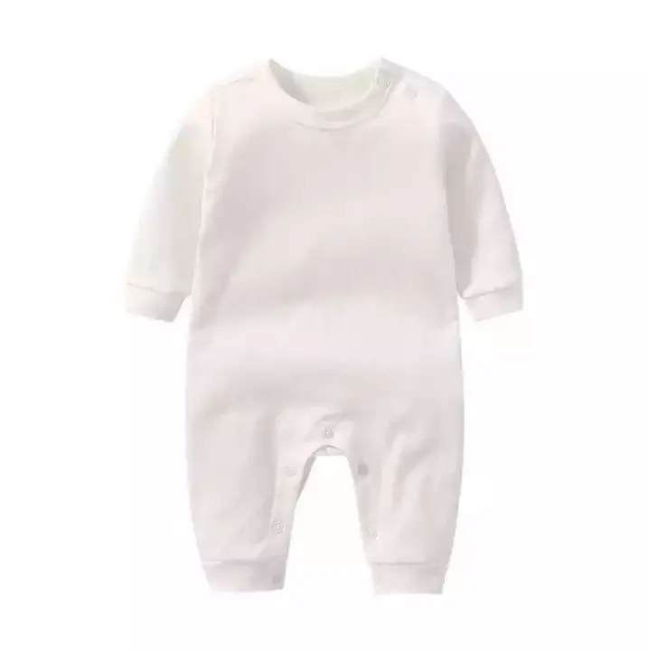 Produsen Kualitas Tinggi Bayi Piyama Katun Organik Jumpsuit Pakaian Bayi dengan Kancing Daydreamer Bayi Tidur