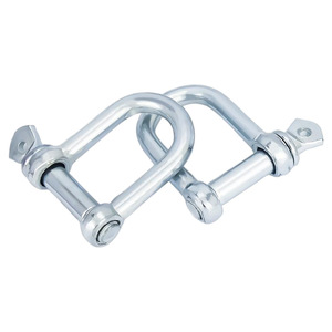 Manille en D Hongrui M16 M20 en acier inoxydable 304, crochet en U robuste pour levage marin - Product Image 2