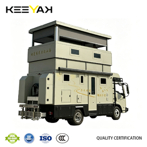 <span class=keywords><strong>Camping</strong></span>-<span class=keywords><strong>car</strong></span> Howo 4x4 diesel extensible style Matryoshka pour voyages autonomes avec personnalisation graphique - Product Image 4