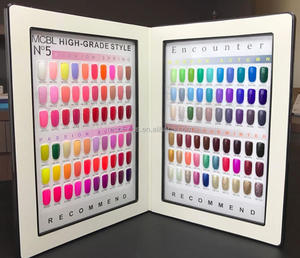 Le kit de vernis à ongles en gel coloré le plus vendu, avec nuancier, pour application sur la coque de l'ongle - Product Image 5