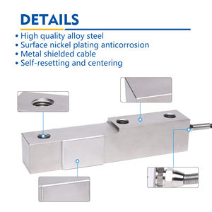 Cảm biến cân trọng lượng kiểu dầm cắt Silvanus độ chính xác cao XBS 3t, thép hợp kim, IP68, kết nối analog, cố định bằng vít, dùng cho sàn bồn chứa - Product Image 3