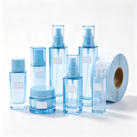 Étiquette personnalisée pour flacon de maquillage, autocollante, résistante à l'huile, pour flacons de fond de teint et de démaquillant