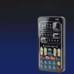 Changeur de <span class=keywords><strong>Voix</strong></span> I9 : Kit Multifonction Portable avec Carte Son Mini pour Enregistrement, Diffusion de Jeux et Ordinateur - Product Image 4